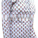 Indian Cotton Floral Print Sexy Top Short Tunic Ethnic Hippie Dress Blouse Shirt thumbnail-1