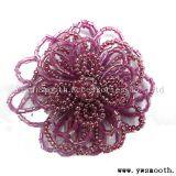 Fashion Decorative Rhinestone String Beads Flower Dresses Clothing DIY Accessories thumbnail-2