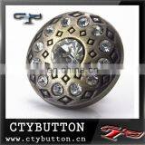 Fashionable Clothing Button Diamante and Pearl Embellishment CTYRB-0 (110)