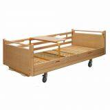 AG-BYS113 Cheap Prices Wooden Two Functions Manual Hospital Nursing Bed thumbnail-1