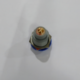 Plastic 0 degree socket 3pin with blue nut