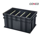 Anti-static ESD PCB Plastic storage box with slot for electronic factory 600*400*330mm