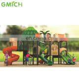 Jungle Style Kids Outdoor Play Zone Playground Plastic Slide on Sale thumbnail-5