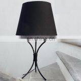 Simple Nordic Custom Logo Cheap Home Decor Living Room Iron Base Office Black Table Lamps in Bulk thumbnail-2