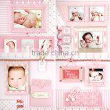 DIY Craft Set Special Moments Baby Girl Scrapbook Kit thumbnail-2