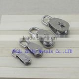 metal pulley stainless steel wire rope pulley single pulley block all kinds of size