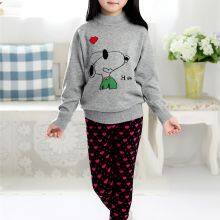 Jacquard Children's Pants Baby Wool Pants Boys' and Girls' Warm Pants thumbnail-2