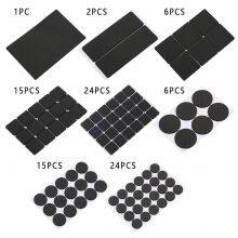 Thickening Self Adhesive Furniture Leg Feet Rug Felt Pads Anti Slip Mat Bumper Damper For Chair Table thumbnail-1