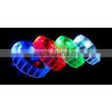 12 PC LED Light Up Bangle Bracelets Wristbands Assorted Colors Party Favors