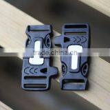 3 x Survival Emergency Whistle Buckle Flint Fire Lighter For Paracord Bracelet