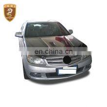 Newest Carbon Fiber Car Bonnet Engine Hood For Mercede Bens C Class W204 2008-2013 thumbnail-2