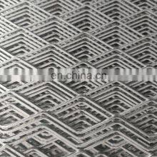 Different Size Durable Galvanized Sheet Diamond Aluminum Metal Expanded Wire Mesh