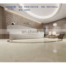 6mm Large Format 800*1600 mm Full Body Marble Porcelain Thin Slim Tile