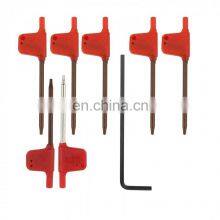 8pcs 10mm Lathe Turning Tool Set Inserts With Holders For CNC Lathe Turning thumbnail-4