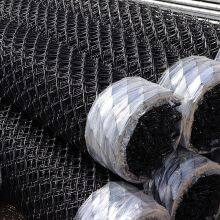 Black Chain-link Fencing Chinese Factory Chain Link Mesh Wire Yard Fence Playground Tennis School Back Yard Fence Security Military Fence thumbnail-3