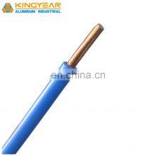 Hot Sale 1.5mm 2.5mm 4mm 6mm 10mm Single Core Solid or Stranded Copper Pvc House Wiring Cable and Building Wire thumbnail-4