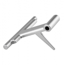 Aluminum alloy left and right push rod accessories, undertake various aluminum alloy die castings