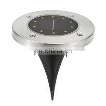 Landscape Led Outdoor Waterproof Ground Lights Solar Garden Path Underground Lamps thumbnail-1