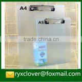 Clear Eco-friendly Plastic Writing Clipbroad in a4 a5 Size thumbnail-1