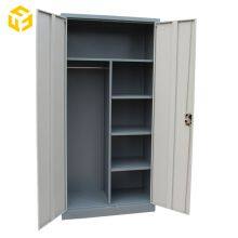 2 Door Steel Locker Cabinet Office Metal Wardrobe Design Filing Cabinet thumbnail-3