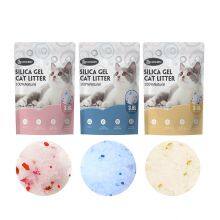China Factory Apple Scent Bulk Lightweight Dust Free Crystal Cat Litter thumbnail-3