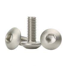 M4-M16 Stainless-Steel-304 Hexagon Socket Button Screw/round Pan head screw