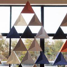 Sound Absorbing PET Felt Acoustic Hanging Screen Modern Desk Divider for Office and Living Room Partition thumbnail-4