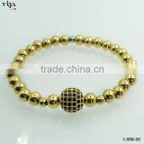 2016 TOP Sale Bracelet Bangle Stainless Steel Bead Bracelet Valentine Day Gift for Men thumbnail-1