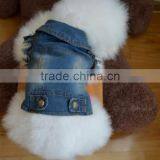 Retro-scratched Grain Cowboy Dog Clothes Small Spring/summer/autumn Teddy Bear Vest Pet Clothing thumbnail-5