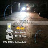 2 Years Warranty Super Waterproof 35w 6500k h7 Car Led Headlight With USA Customized Chip thumbnail-6