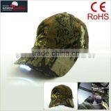 Factory Supply Camouflage LED Hats and Camo Hats Quality Choice