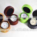 Modern Creative Decentround Wooden Table Clock for Promotion Gift thumbnail-5