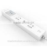 Baseus 2.1A Power Strip 3 Universal Outlets To Smart Chips Home Electronic 2USB Charging Ports For Mobile Phone TB-0211 thumbnail-4