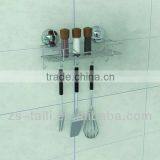 Kitchenware Suction Cup Storage Rack With 5 Hooks thumbnail-1