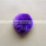 Fashion Dyed Fox Fur Ball Wholesale thumbnail-6