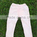 2012 elegant comfortable pink and white cotton children tights