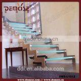 Crystal Chandelier House Glass Spiral Staircase Glass Staircase With Led