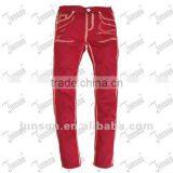 Lady's Colour Denim Jeans thumbnail-1