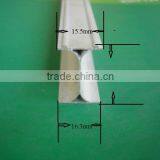 15.5mm*24mm*16.3mm Aluminium Bending Rail Profile for Curtain thumbnail-1