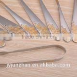 Gold plated fork knife sets with stainless steel 430 material and low price
