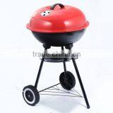 Attractive Portable Charcoal Bbq Grill Wheels thumbnail-1