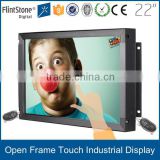 kiosk vending machine15,19,22" lcd monitor with IR resistant touch screen