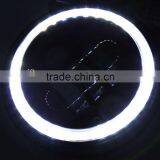 DRL 5.75inch Motorcycle Projector With Flashing Halo Angle Eyes Cre-e 5 3/4" LED Headlight Lamp for Harley Davidso-n Motorcycle thumbnail-6