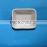 6.25''x5.25'' Rectangle Palm Leaf Plate thumbnail-1