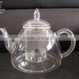 Heat Resistant Pyrex Glass Teapot
