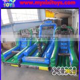 XIXI High Quality PVC 3 in 1 inflatable obstacle course sport games for adults