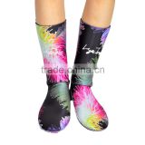 4mm neoprene long cut socks are perfect for snorkelers or scuba divers to wear