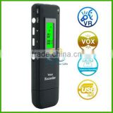 560hours 2GB Voice Activated Dictaphone Recorder FM MP3