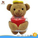Good Quality Prayer Bear Plush Toy Custom Made Soft Prayer Bear Toy With Heart Shape Voice Recorder thumbnail-1