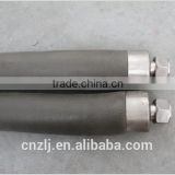Metal thermal insulation pipe for connecting reactors and refrigeration machine